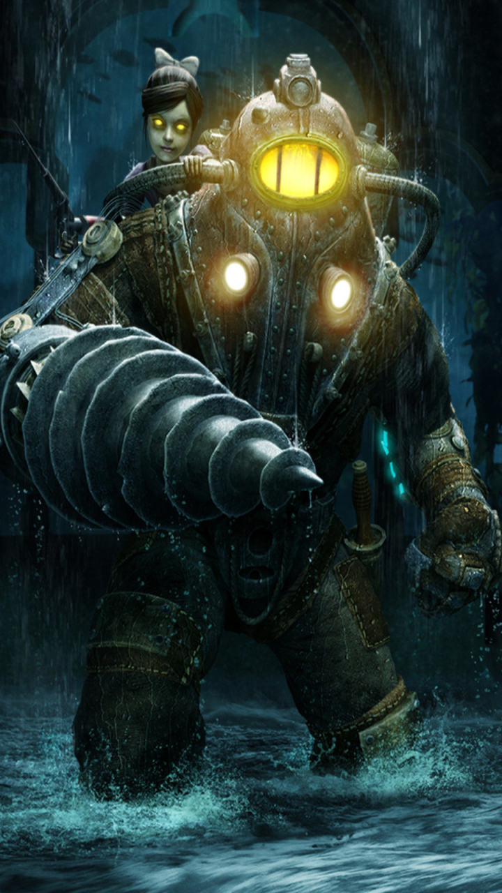 Handy-Wallpaper Bioshock, Computerspiele, Bioshock 2 kostenlos herunterladen.