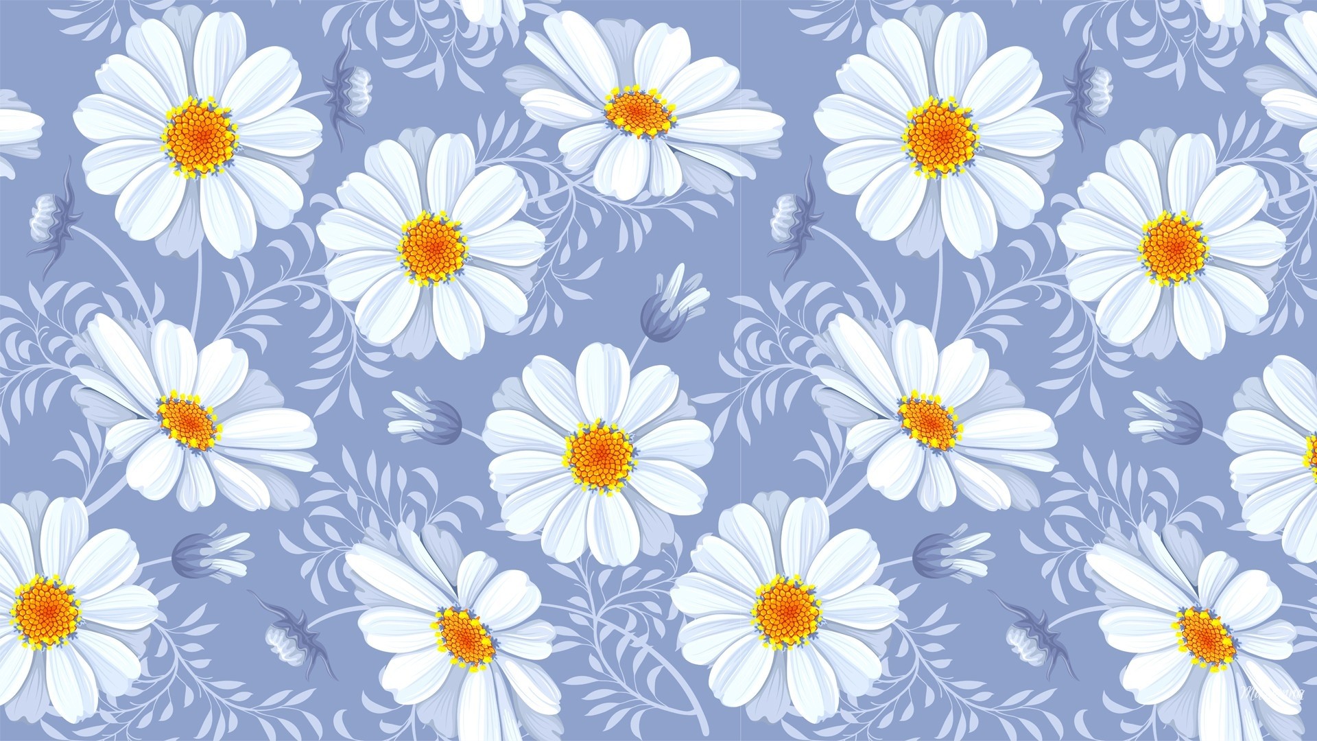 399938 descargar fondo de pantalla manzanilla, artístico, flor, flor blanca, flores: protectores de pantalla e imágenes gratis