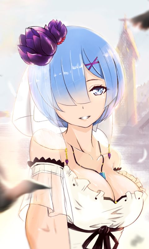 Baixar papel de parede para celular de Anime, Emília (Re:zero), Re:zero Começando A Vida Em Outro Mundo, Rem (Re:zero) gratuito.