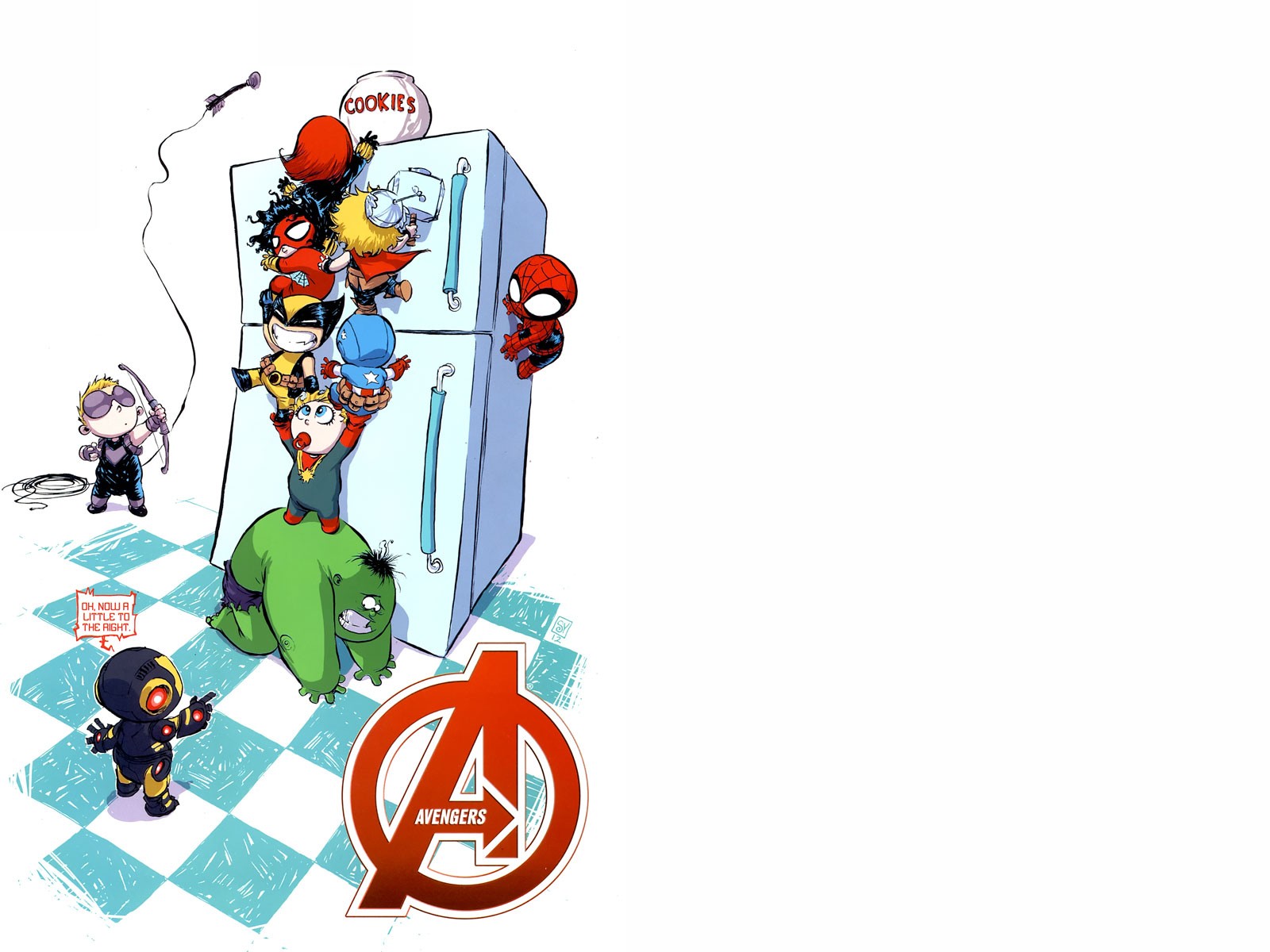 Los mejores fondos de pantalla de Baby Avengers para la pantalla del teléfono