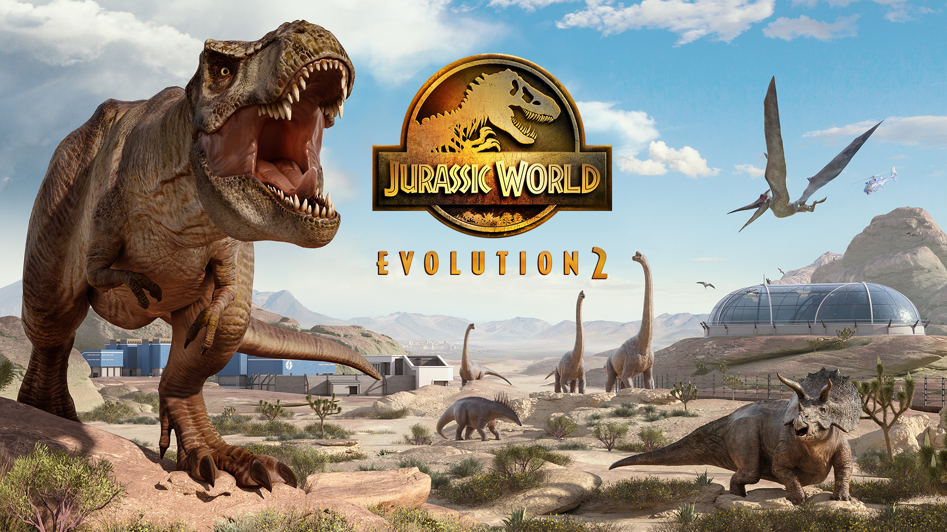 1050864 descargar fondo de pantalla jurassic world evolution 2, videojuego: protectores de pantalla e imágenes gratis