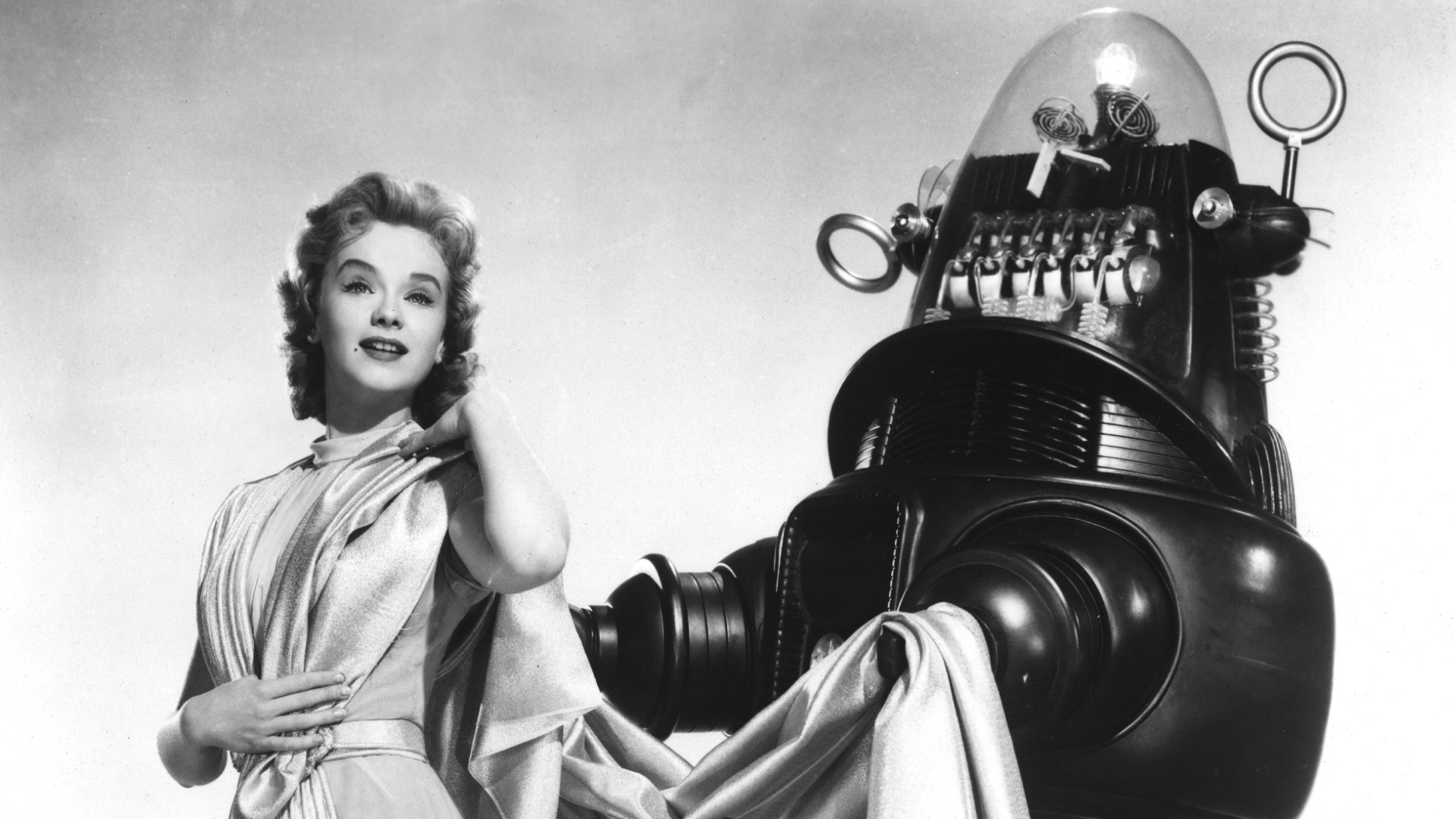 Download mobile wallpaper Movie, Robby The Robot, Forbidden Planet, Anne Francis for free.
