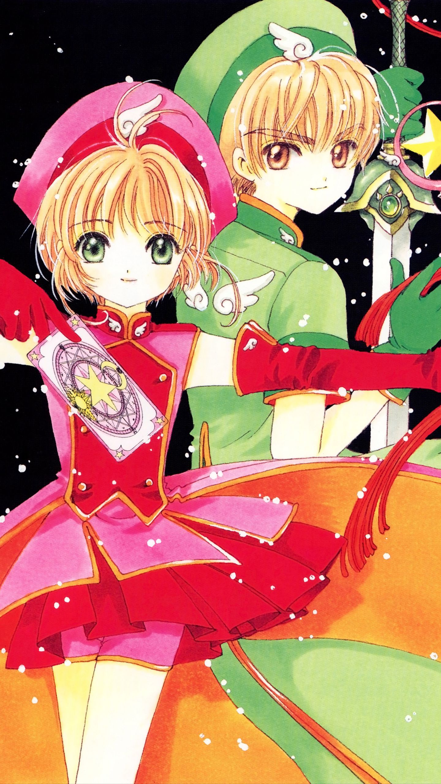 Download mobile wallpaper Anime, Cardcaptor Sakura, Sakura Kinomoto, Syaoran Li for free.