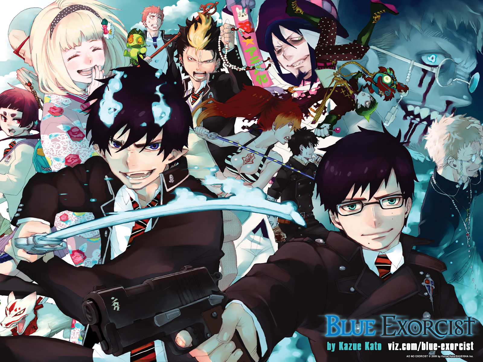 Download mobile wallpaper Anime, Blue Exorcist for free.