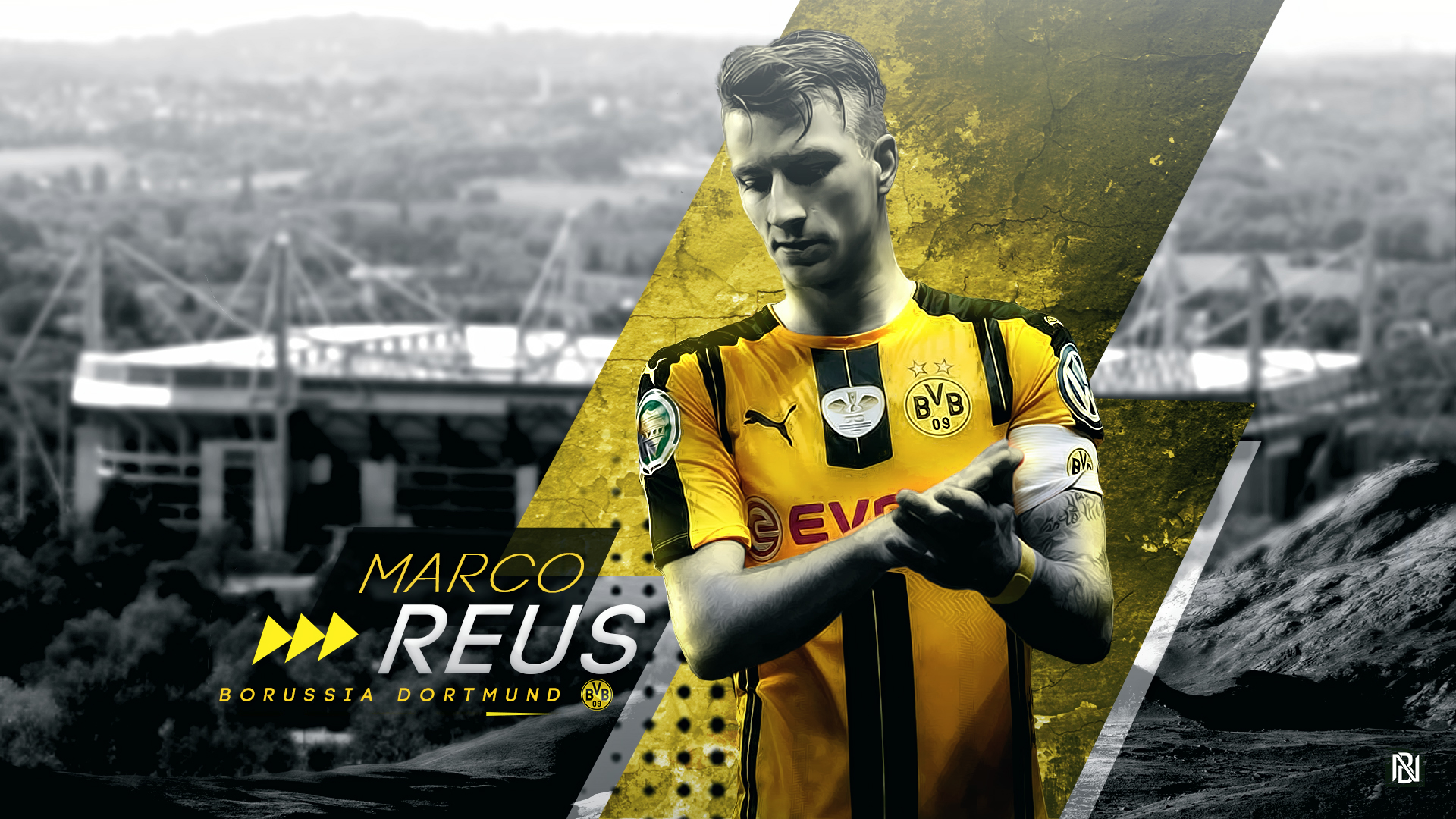 Laden Sie das Sport, Fußball, Borussia Dortmund, Marco Reus-Bild kostenlos auf Ihren PC-Desktop herunter