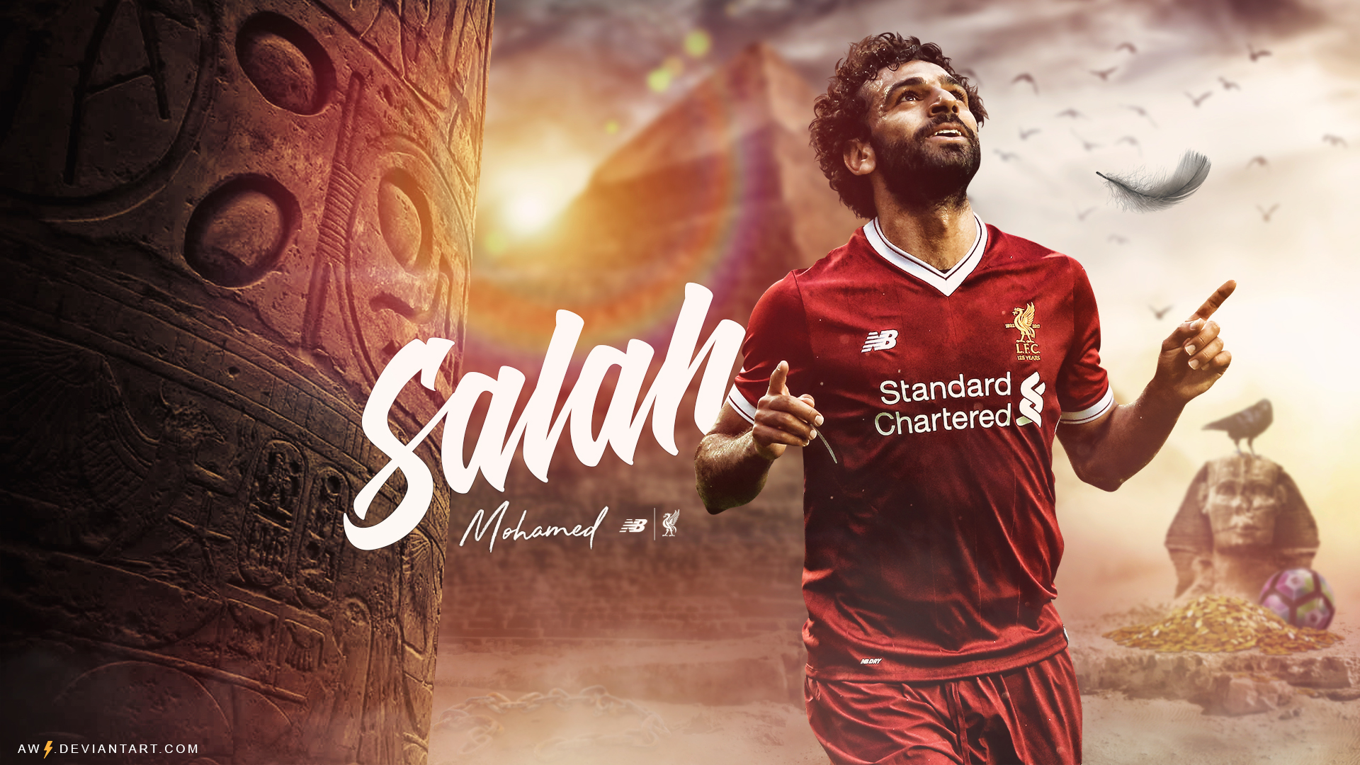 Die besten Mohammed Salah-Hintergründe für den Telefonbildschirm