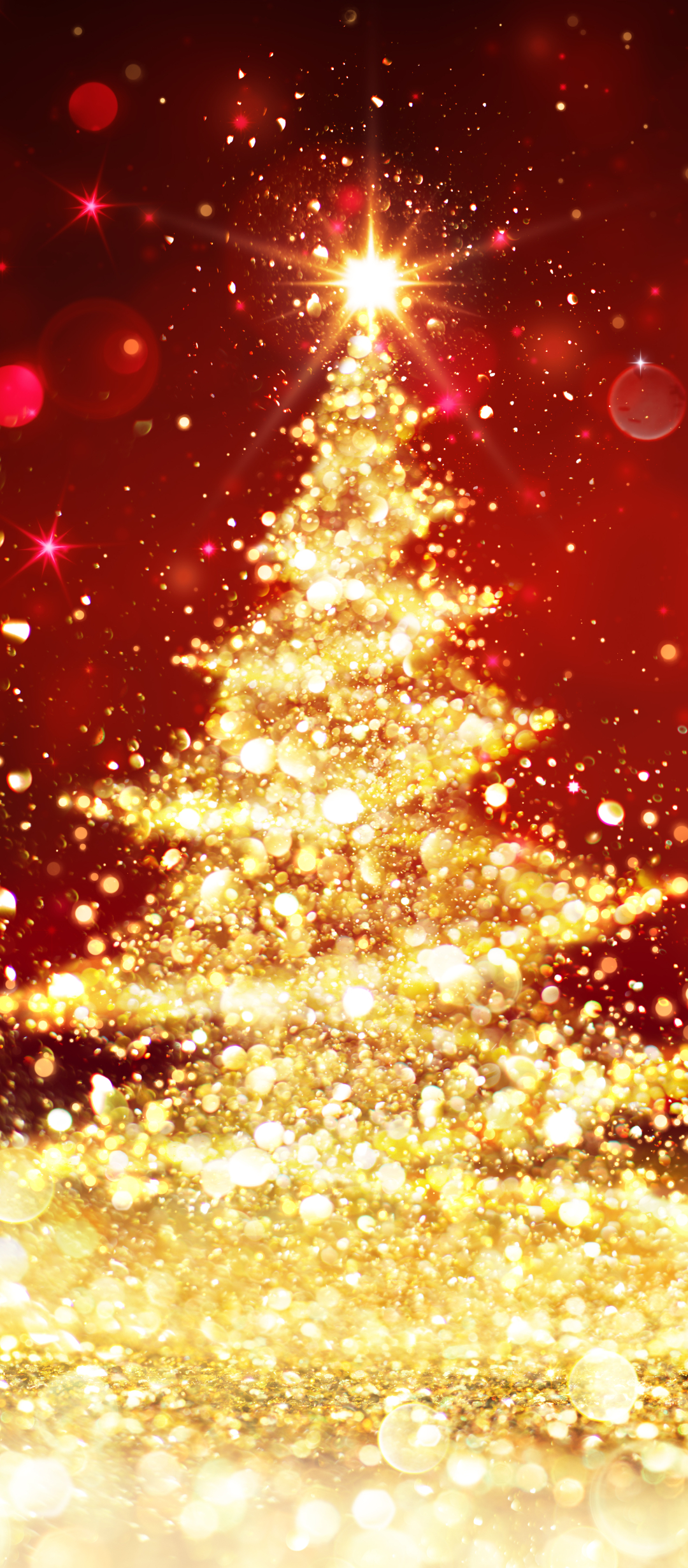 Download mobile wallpaper Light, Christmas, Holiday, Christmas Tree for free.