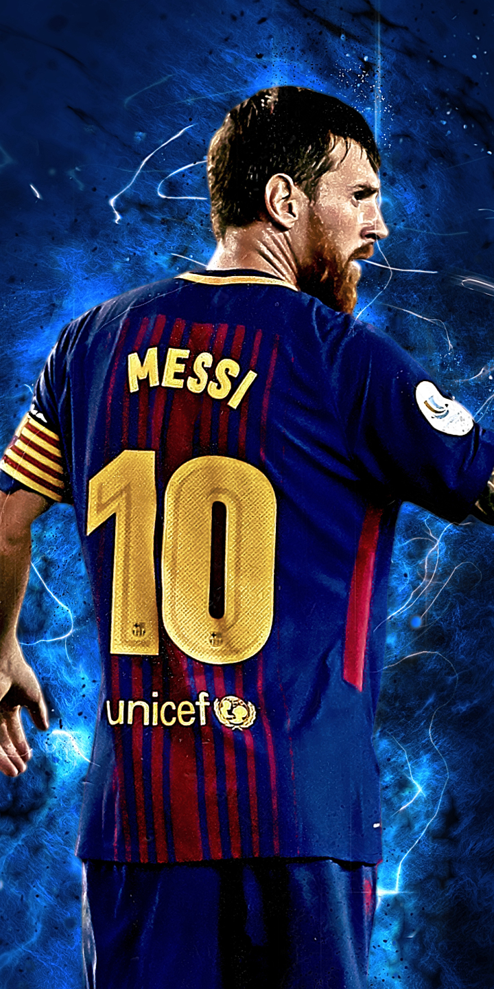 Descarga gratuita de fondo de pantalla para móvil de Fútbol, Deporte, Fc Barcelona, Lionel Messi.