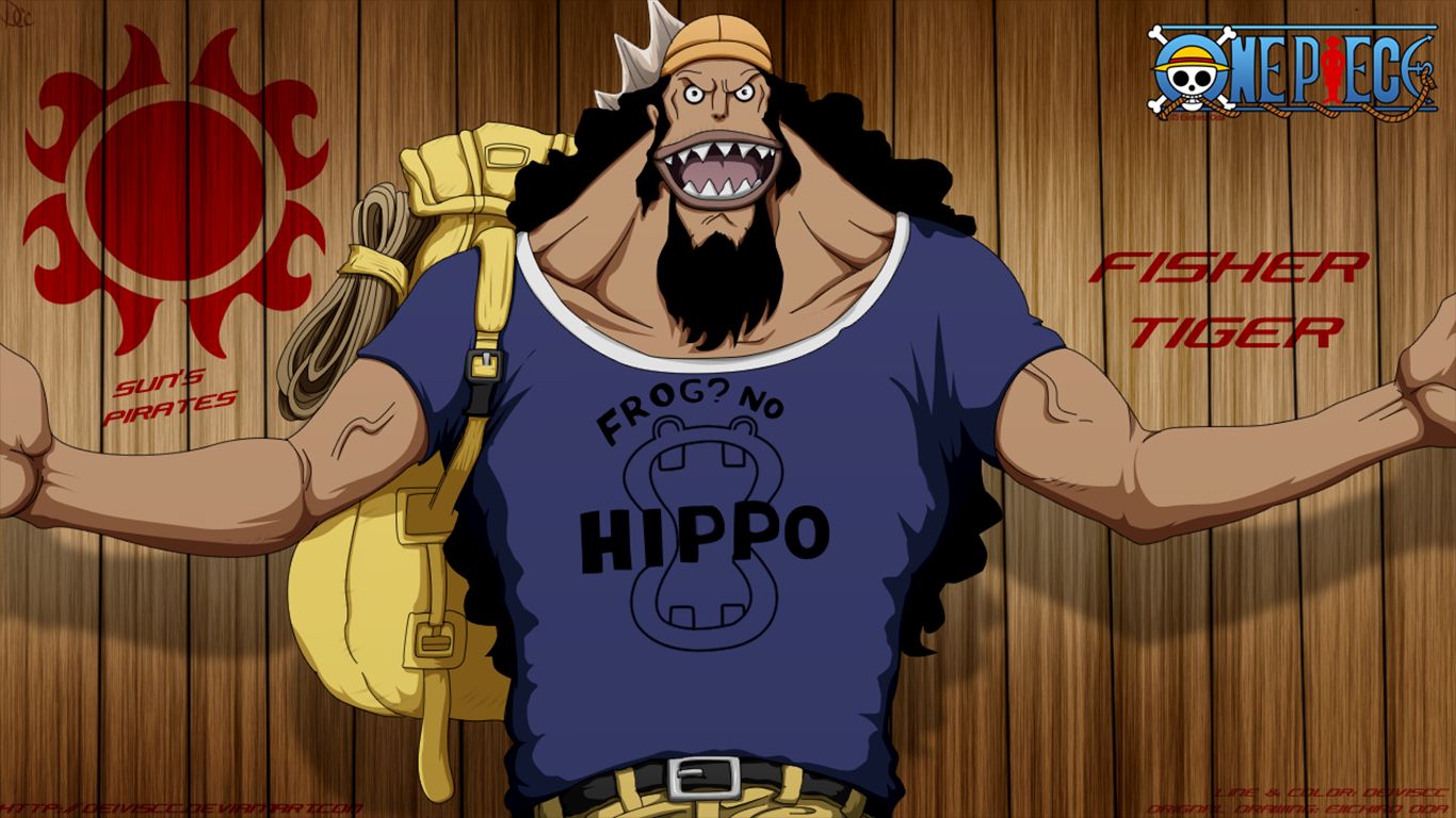 Los mejores fondos de pantalla de Tigre Pescador (One Piece) para la pantalla del teléfono