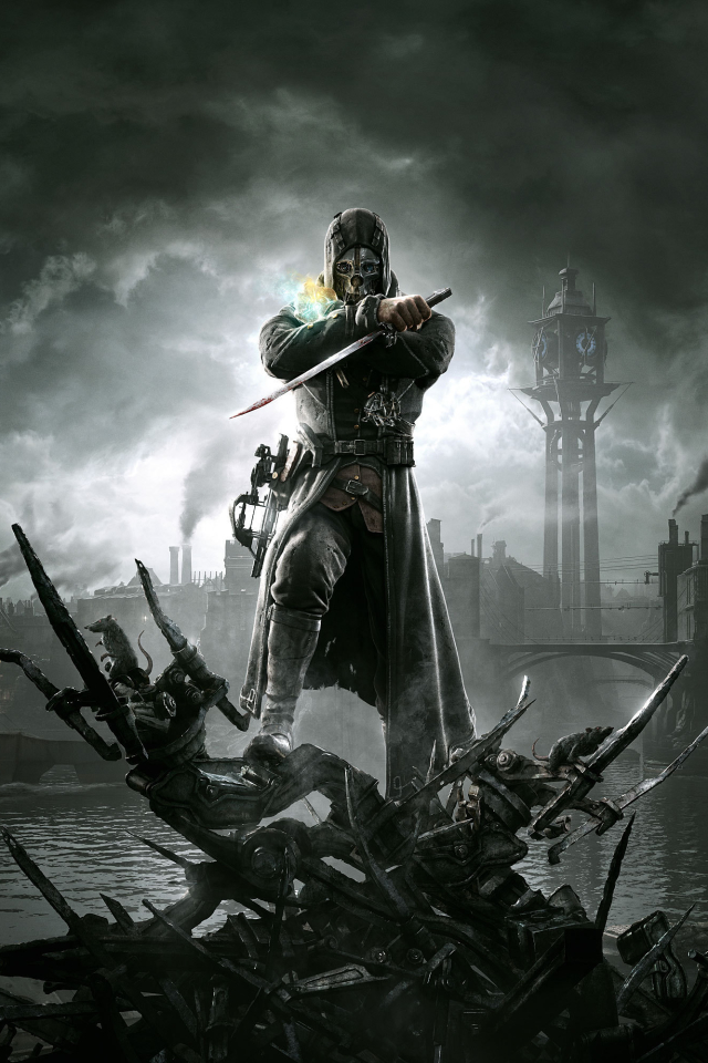 Download mobile wallpaper Dishonored, Warrior, Assassin, Video Game, Post Apocalyptic, Corvo Attano for free.