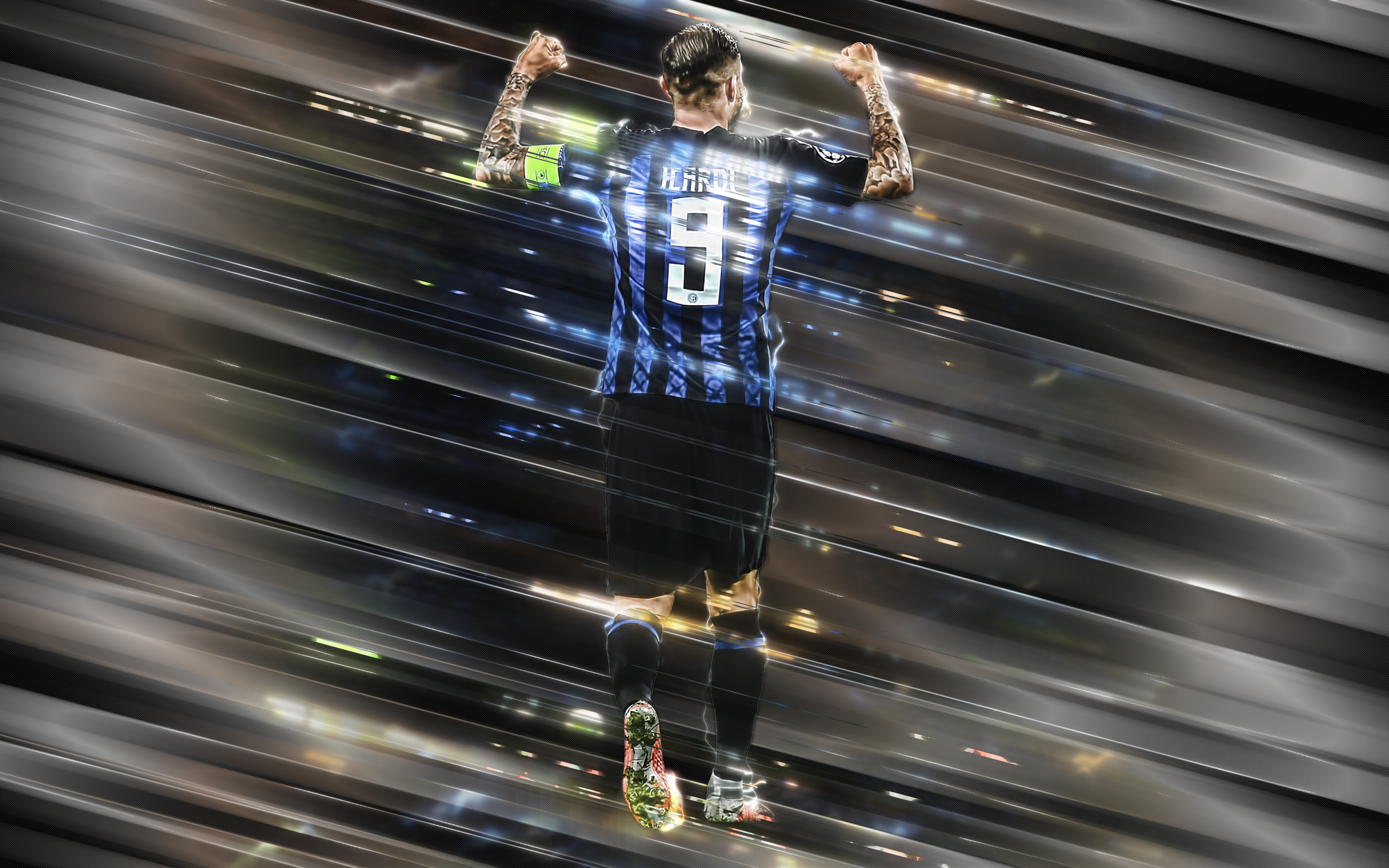 Descarga gratis la imagen Fútbol, Deporte, Inter De Milán, Mauro Icardi en el escritorio de tu PC