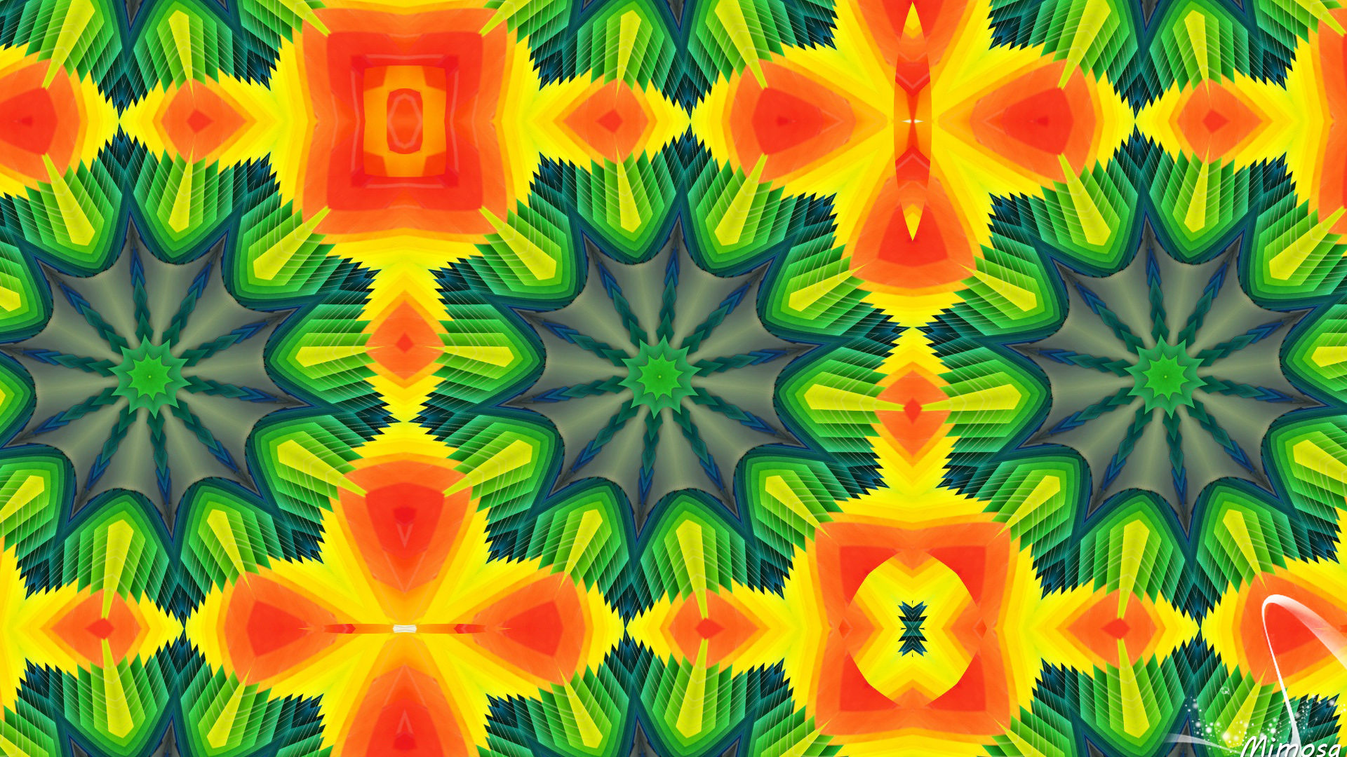 Free download wallpaper Abstract, Colorful, Kaleidoscope, Geometry on your PC desktop