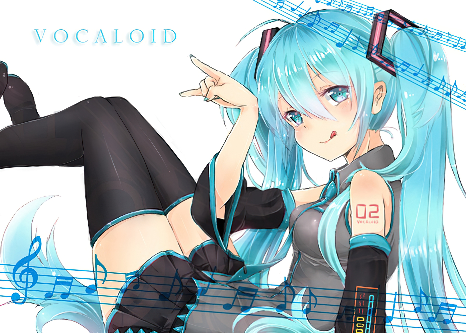 Téléchargez gratuitement l'image Vocaloïde, Animé, Hatsune Miku sur le bureau de votre PC