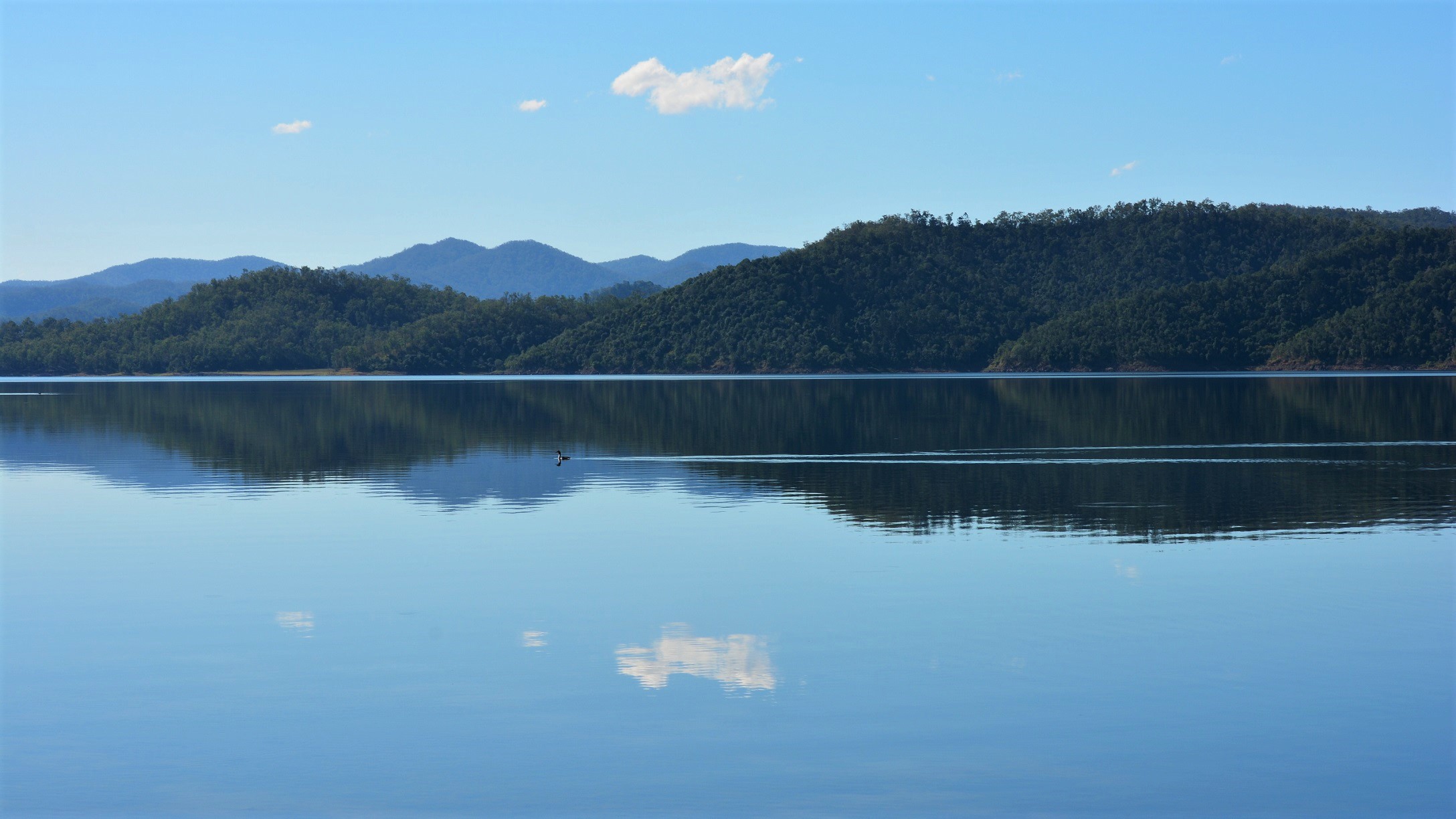 earth, lake, australia, bay, mountain, queensland, reflection, lakes