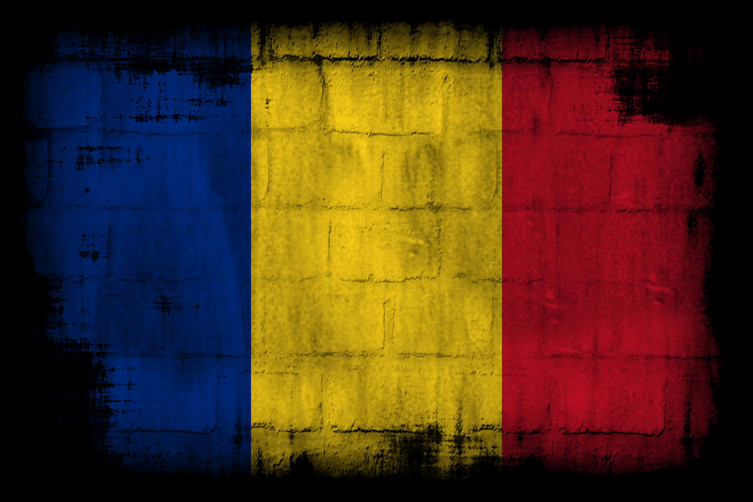 電話スクリーンに最適なルーマニアの国旗の壁紙
