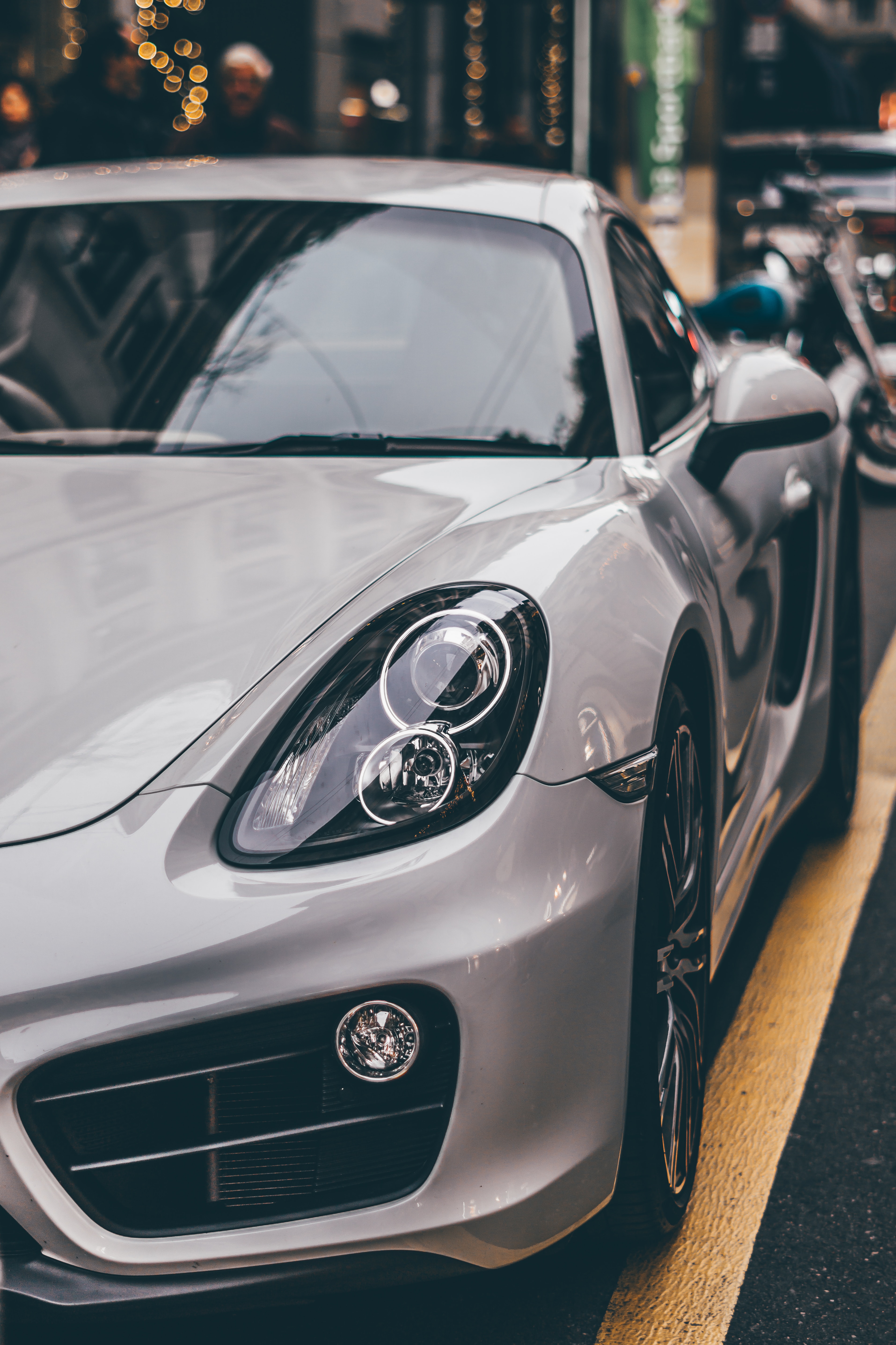 Скачать картинку Porsche 911, Порш (Porsche), Тачки (Cars), Машина, Спорткар, Серый в телефон бесплатно.