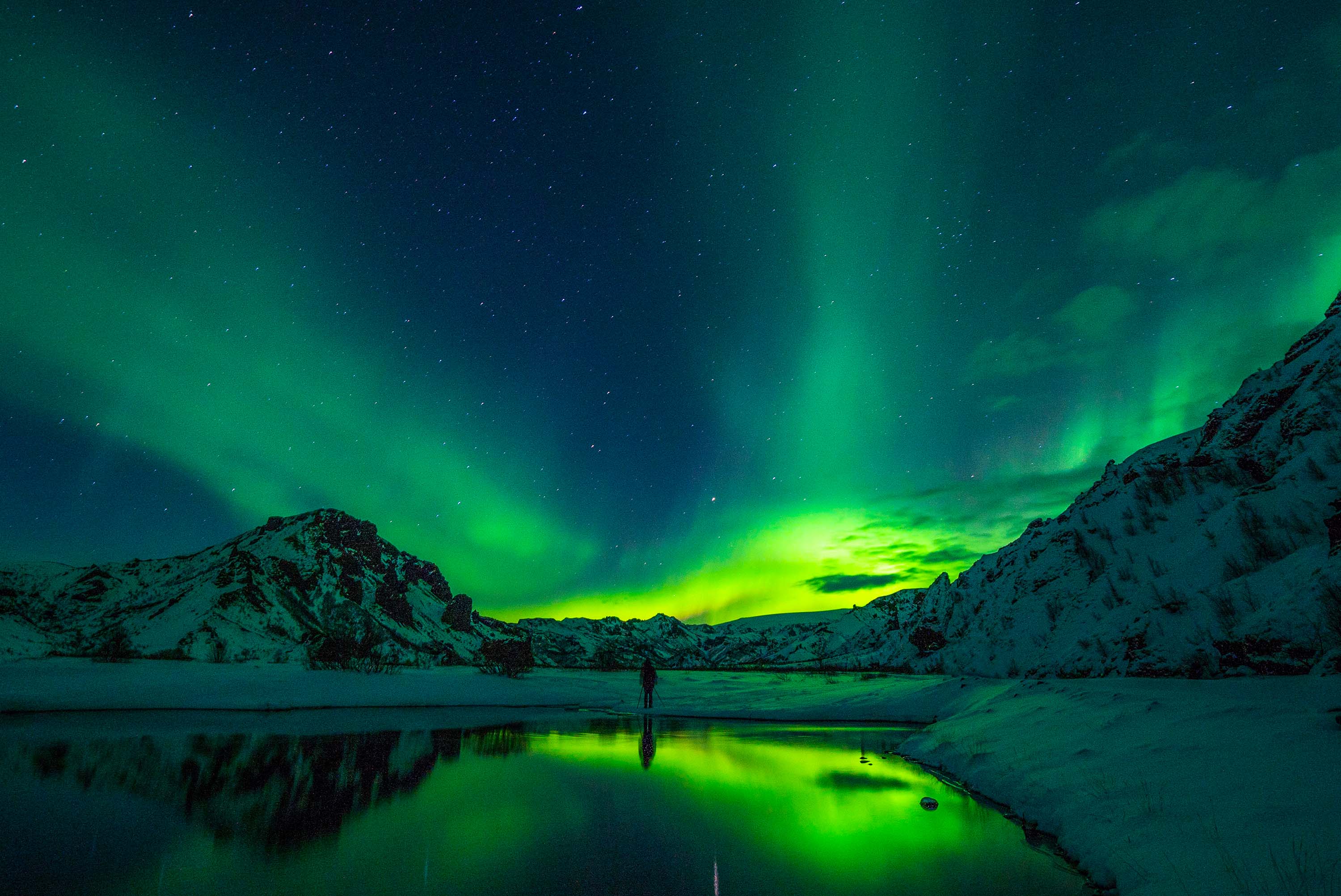 Free download wallpaper Earth, Aurora Borealis on your PC desktop