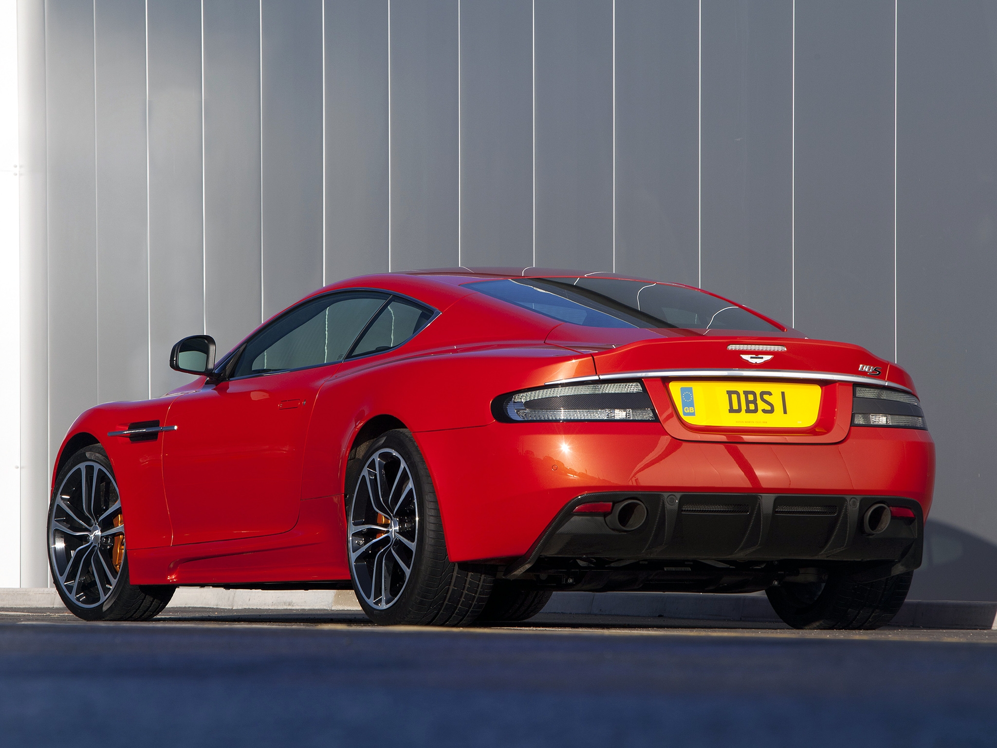 Download mobile wallpaper Aston Martin, Dbs, 2011, Rear View, Auto, Back View, Cars for free.