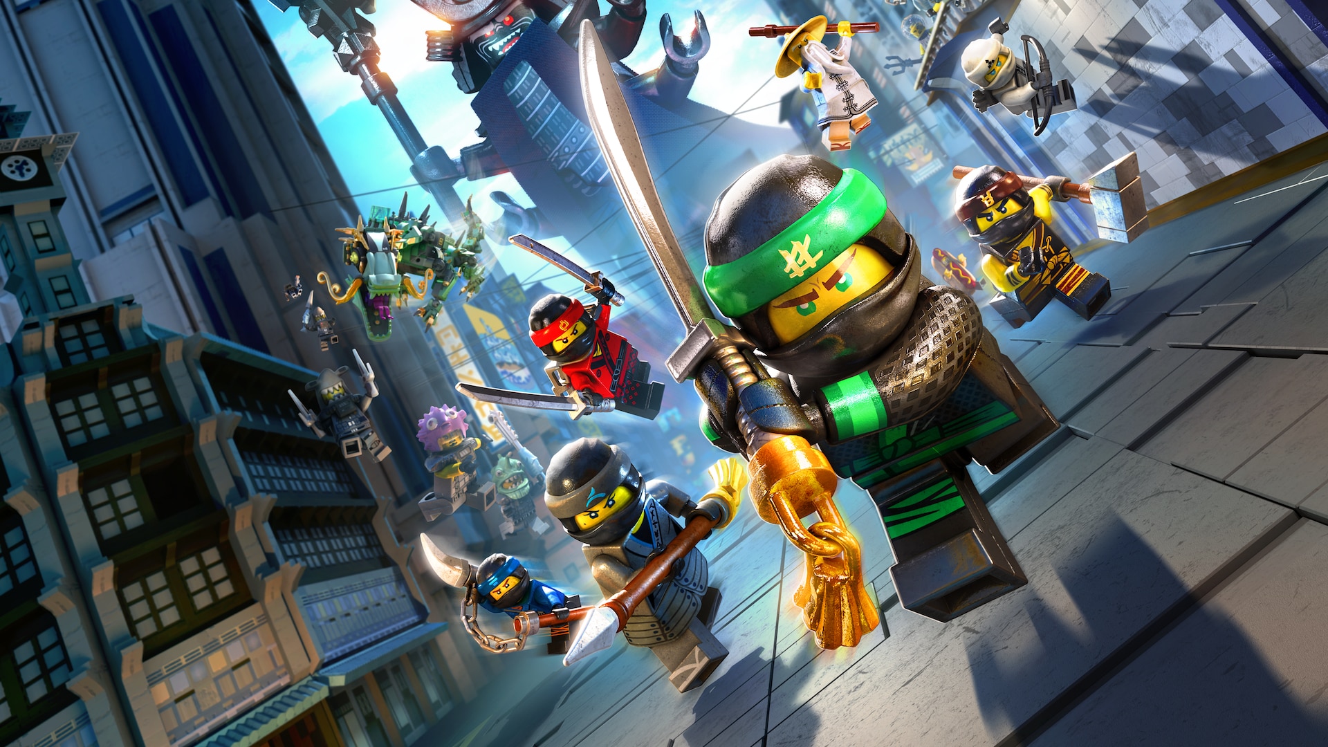 Melhores papéis de parede de Videogame Do Filme Lego Ninjago para tela do telefone