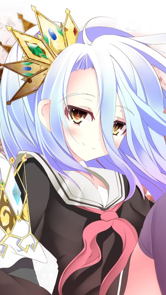 Скачати мобільні шпалери Аніме, Shiro (No Game No Life), Без Гри Нема Життя безкоштовно.