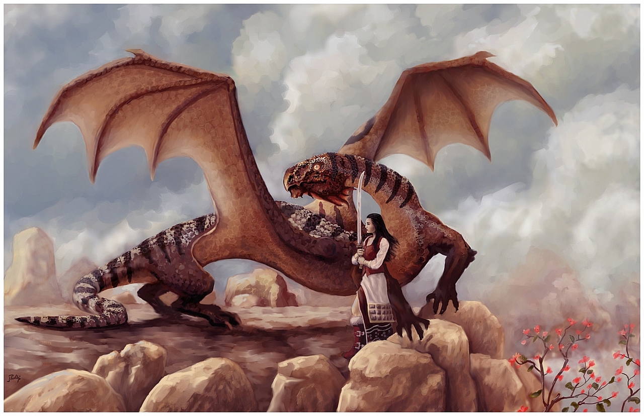 Handy-Wallpaper Fantasie, Drachen kostenlos herunterladen.