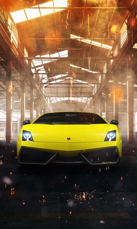 Handy-Wallpaper Lamborghini, Fahrzeuge, Lamborghini Gallardo Superleggera kostenlos herunterladen.