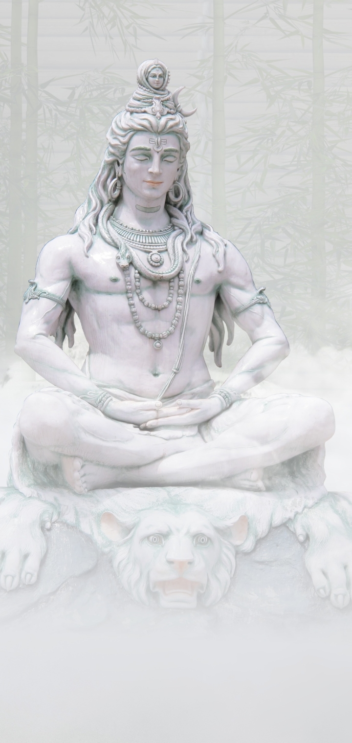 Téléchargez des papiers peints mobile Statue, Déité, Hindouisme, Religieux, Hindou, Shiva gratuitement.