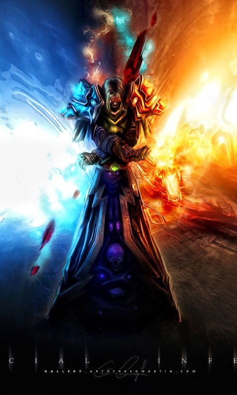 Download mobile wallpaper Warcraft, Warrior, Armor, Wizard, Video Game, World Of Warcraft for free.