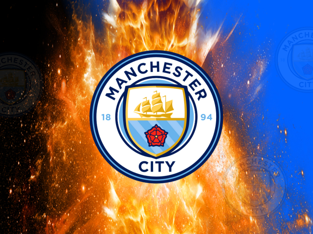 Handy-Wallpaper Sport, Fußball, Logo, Emblem, Manchester City kostenlos herunterladen.