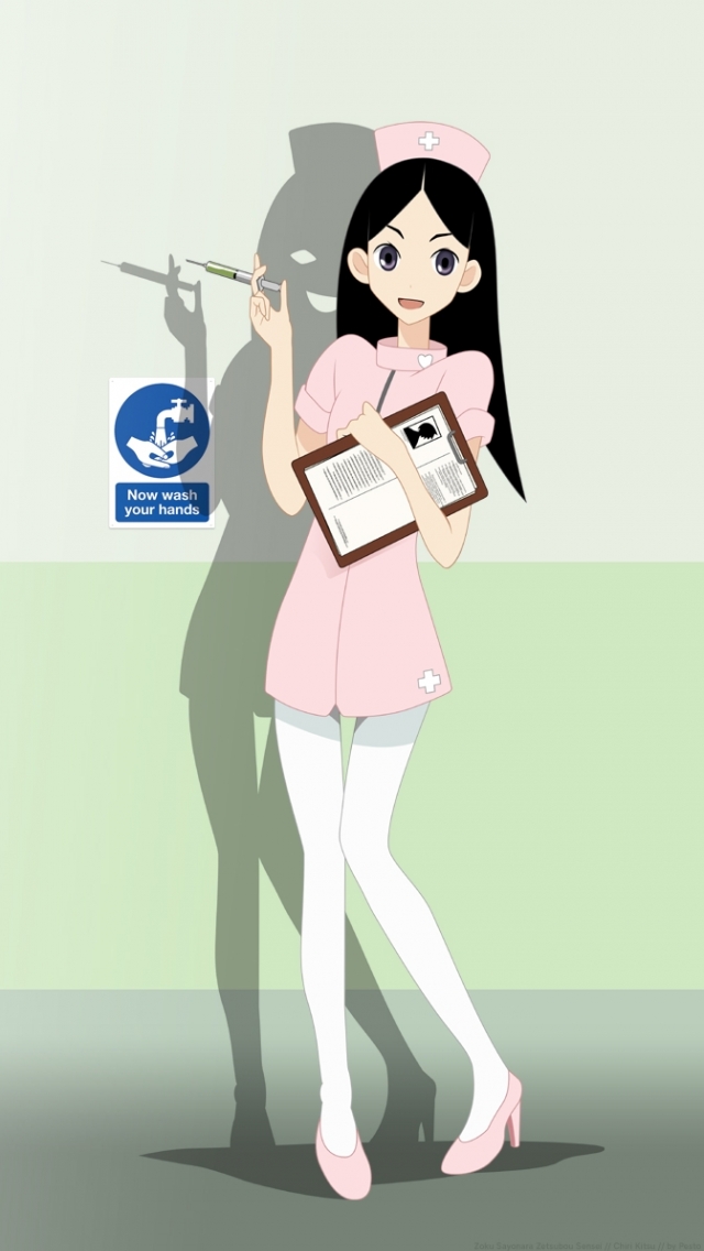 Baixar papel de parede para celular de Anime, Sayonara Zetsubou Sensei, Chiri Kitsu gratuito.