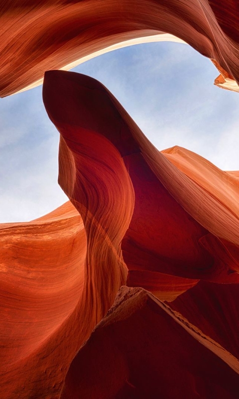 Download mobile wallpaper Canyon, Earth, Canyons, Arizona, Antelope Canyon for free.