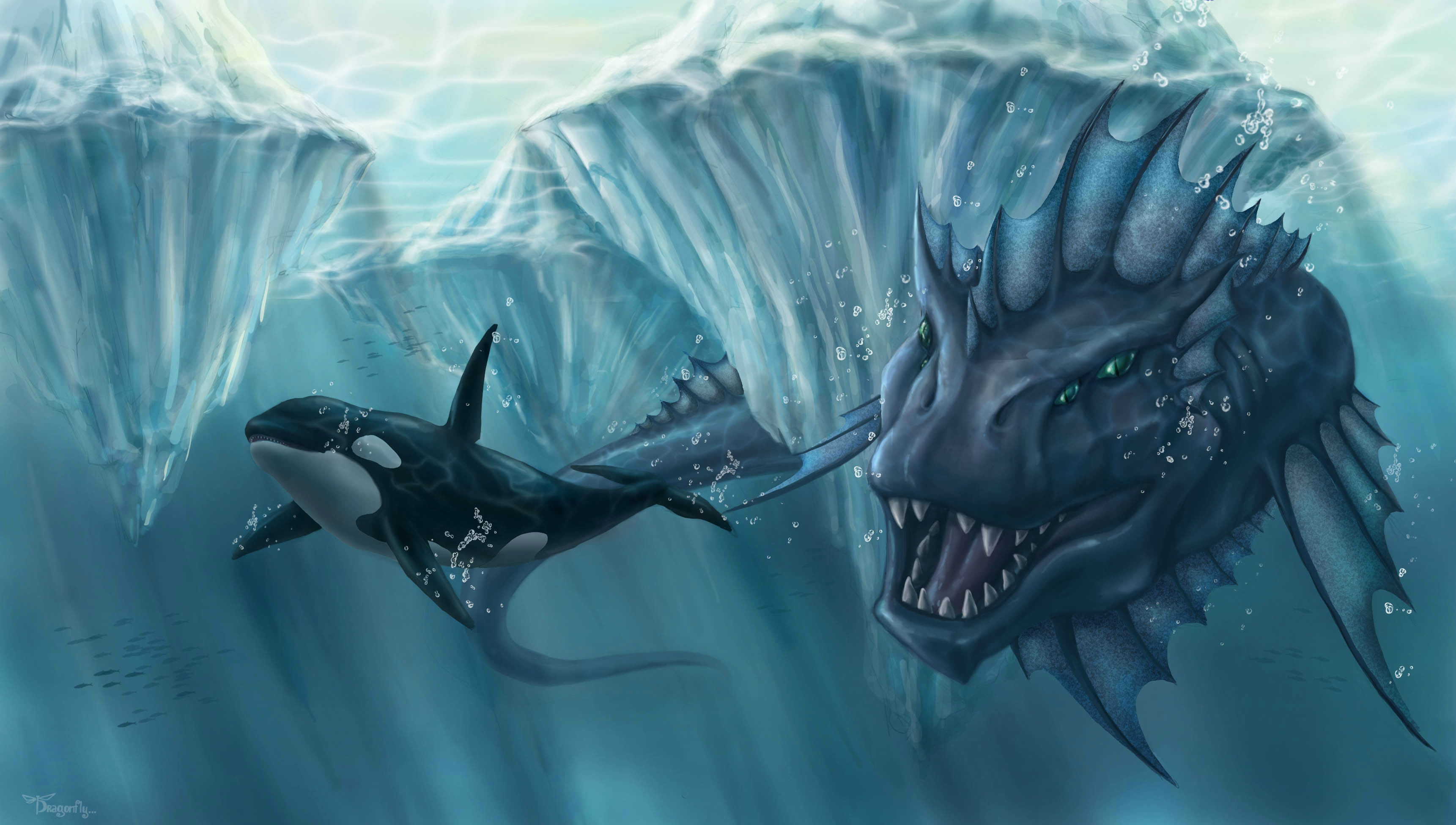 fantasy, sea monster