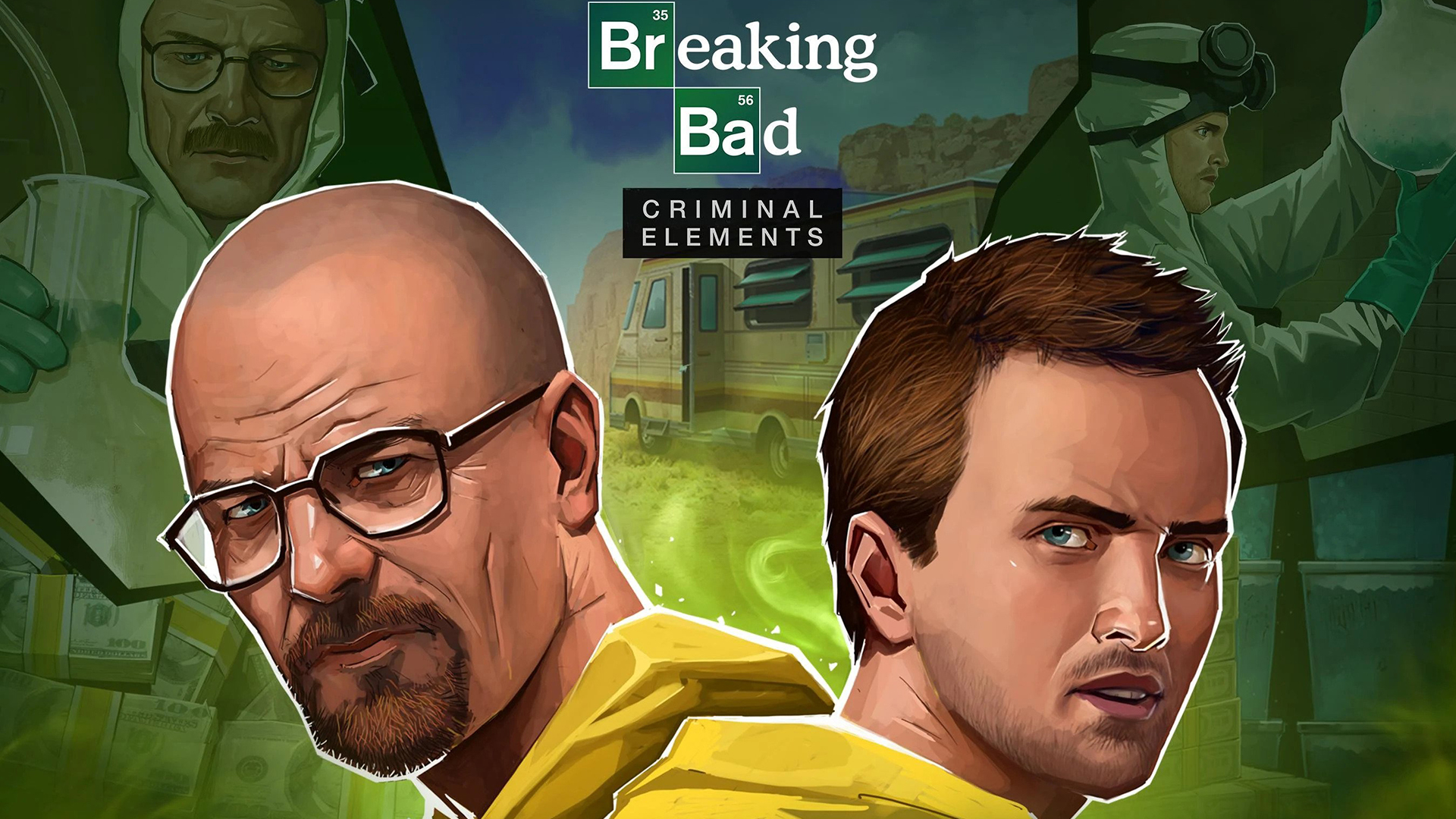 Descarga gratuita de fondo de pantalla para móvil de Breaking Bad, Series De Televisión, Walter Blanco, Jesse Pinkman.