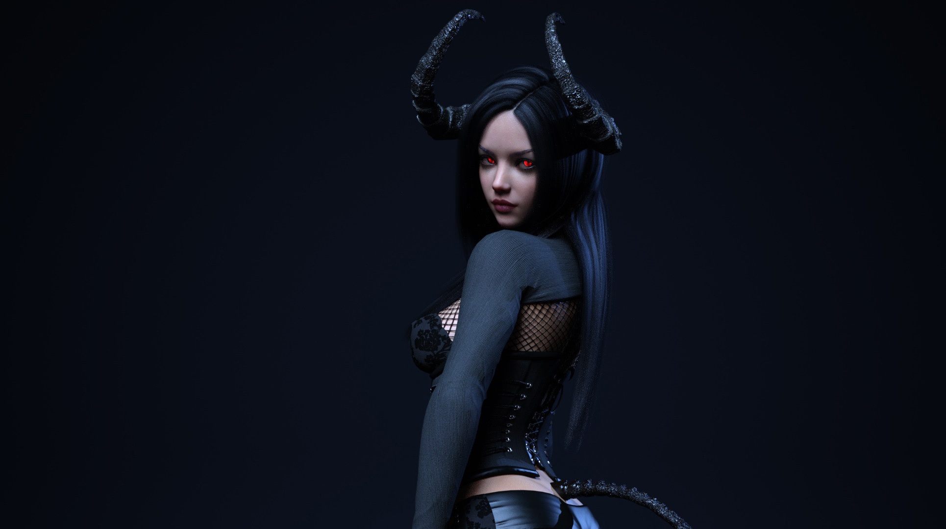 Download mobile wallpaper Fantasy, Demon for free.