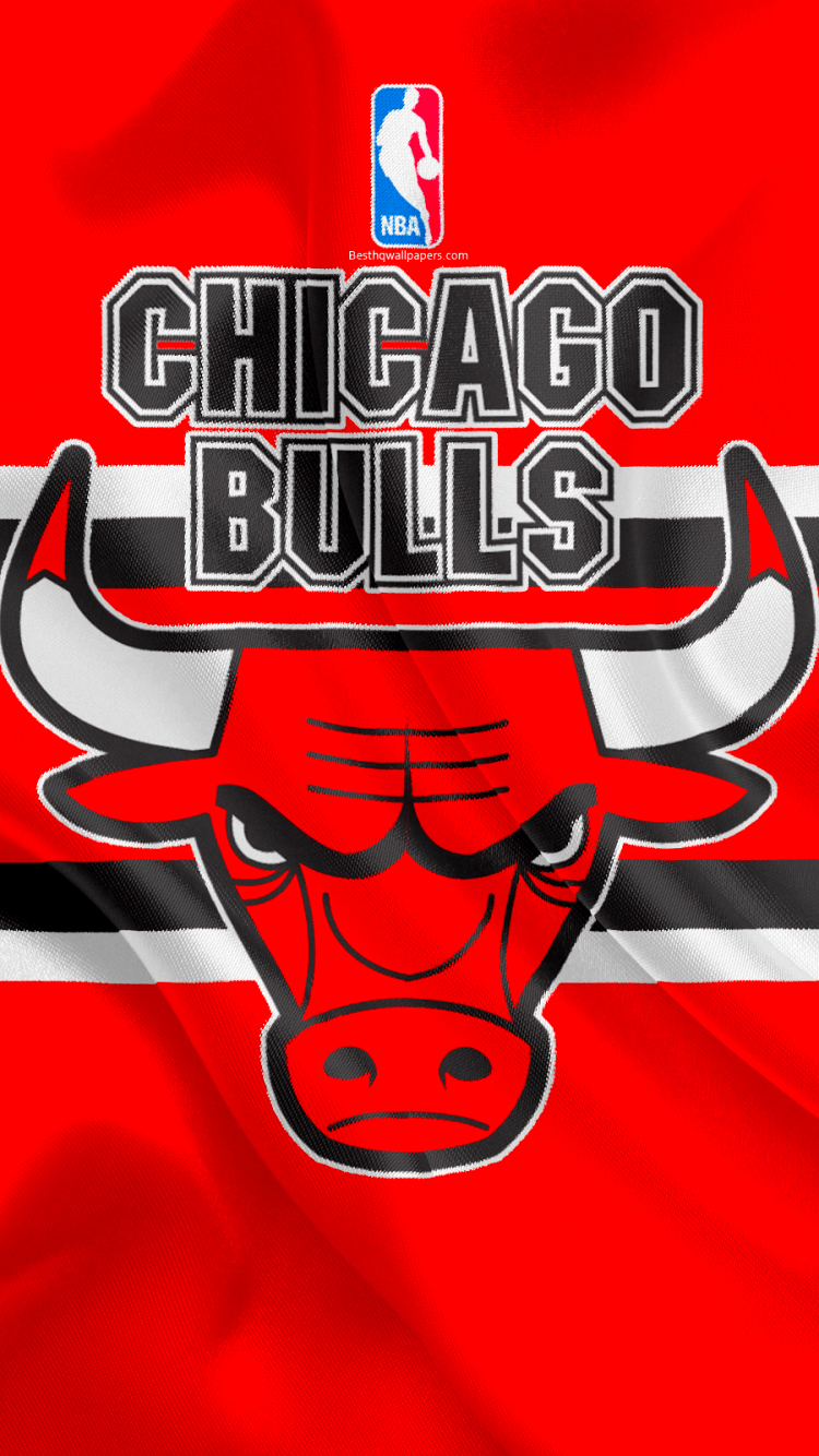 Handy-Wallpaper Sport, Basketball, Logo, Chicago Bulls, Nba kostenlos herunterladen.