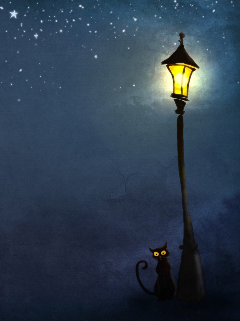 Download mobile wallpaper Night, Artistic for free.