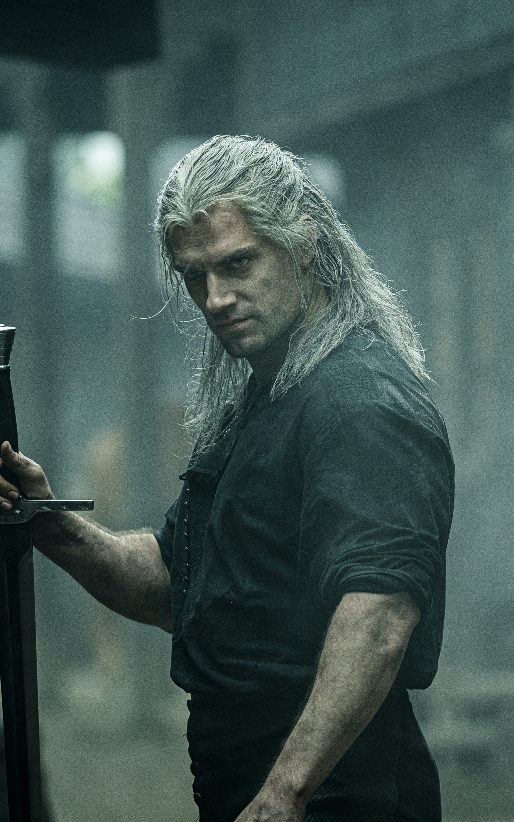 Handy-Wallpaper Fernsehserien, Der Hexer, Geralt Von Riva, Henry Cavill, The Witcher kostenlos herunterladen.