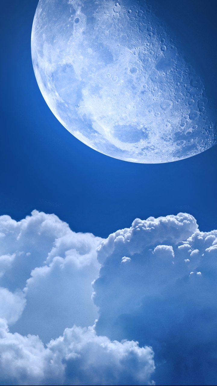 Baixar papel de parede para celular de Céu, Lua, Nuvem, Terra/natureza gratuito.