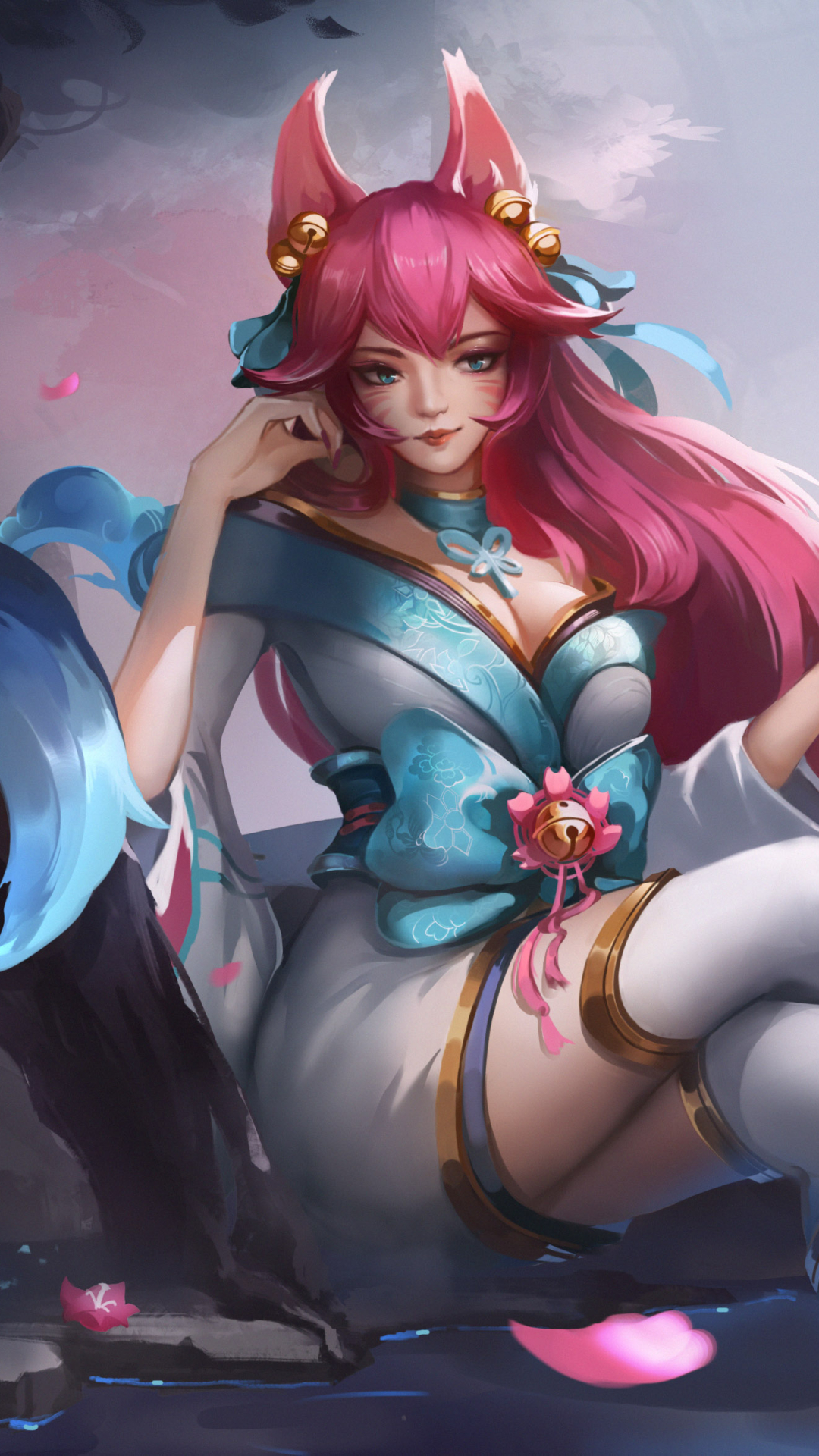 Download mobile wallpaper League Of Legends, Video Game, Ahri (League Of Legends) for free.