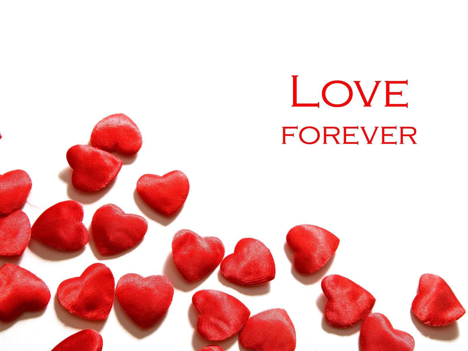 forever, love, red, heart, forever and ever