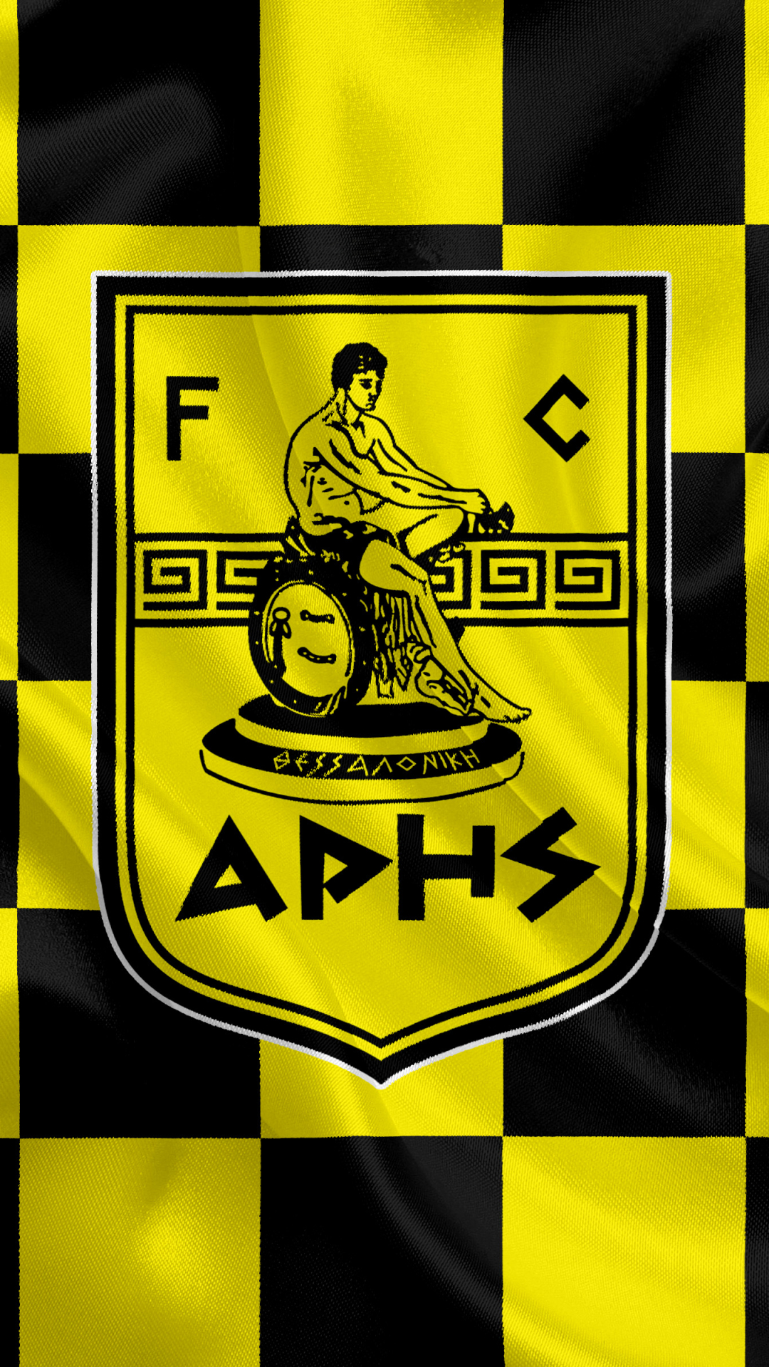 Download mobile wallpaper Sports, Logo, Emblem, Soccer, Aris Thessaloniki F C for free.