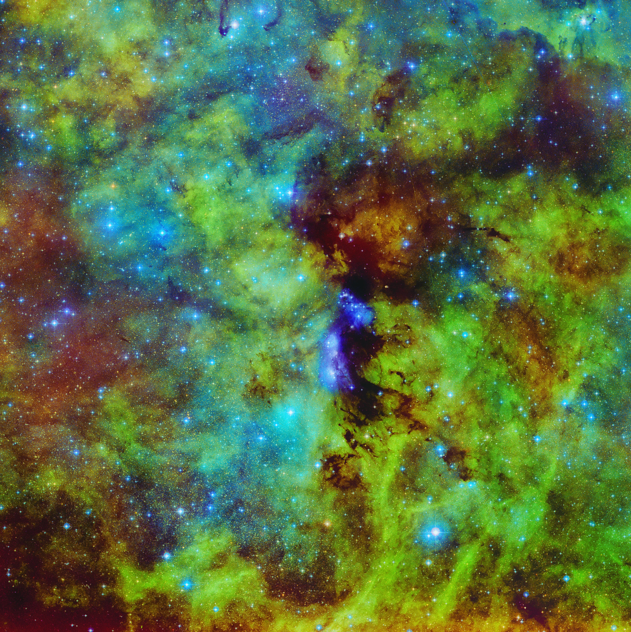 Download mobile wallpaper Stars, Nebula, Universe, Dark for free.