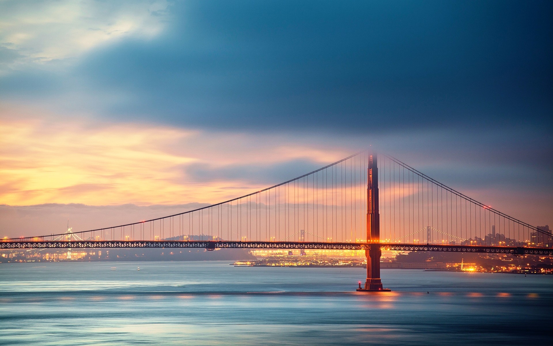 Free download wallpaper Bridges, San Francisco, Golden Gate, Man Made on your PC desktop