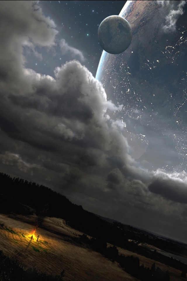 Download mobile wallpaper Landscape, Sci Fi for free.