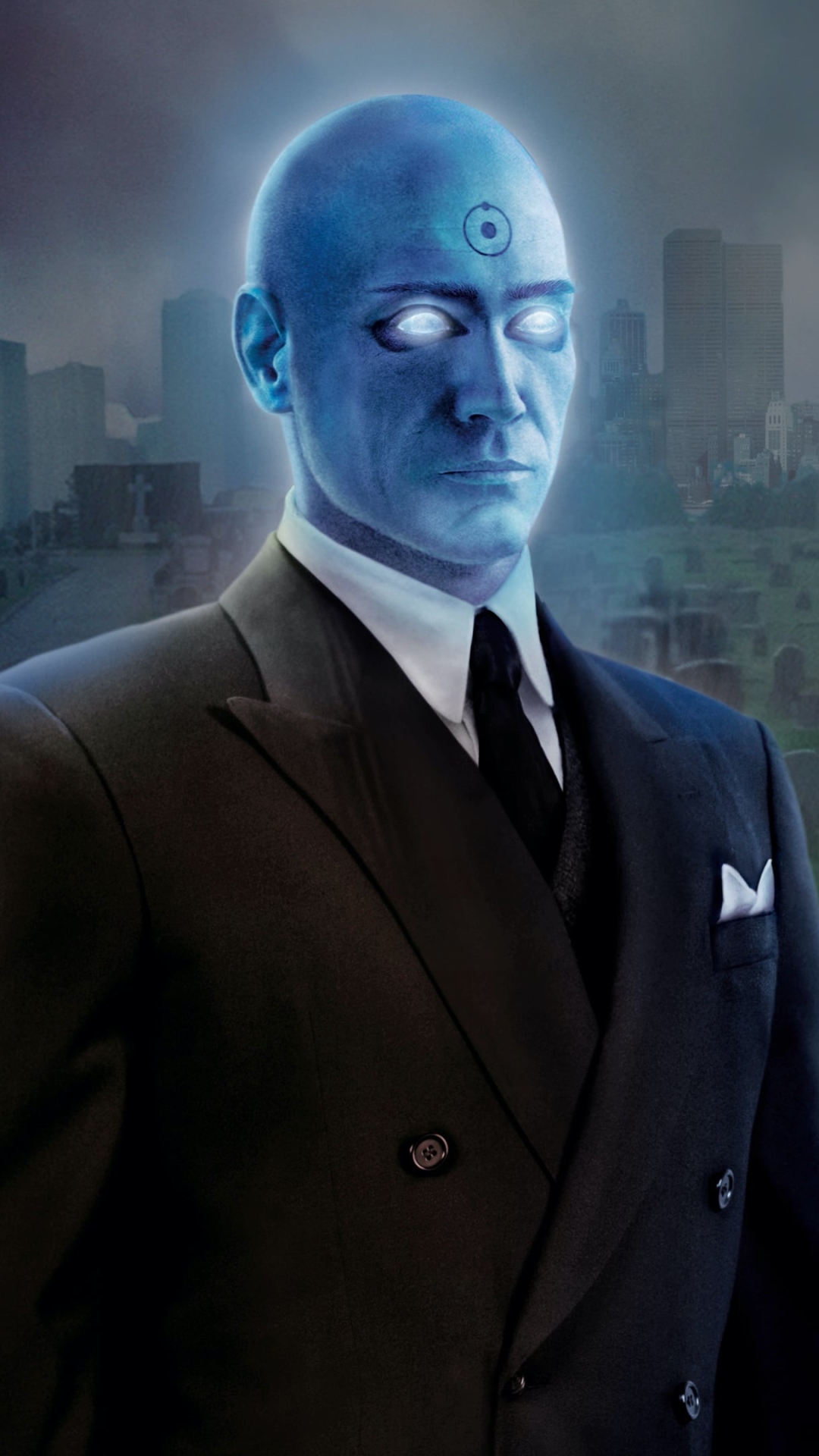Descarga gratuita de fondo de pantalla para móvil de Watchmen, Películas, Doctor Manhattan.