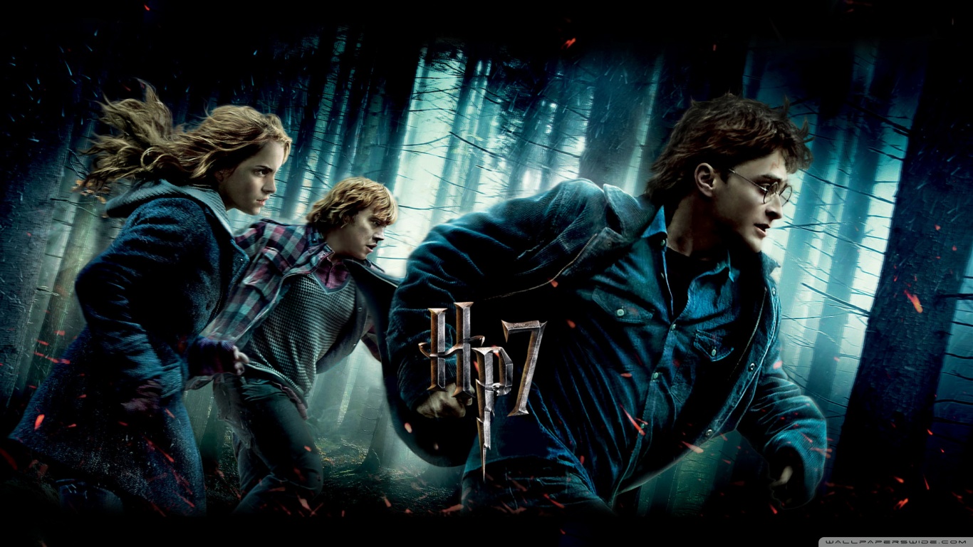328294 descargar imagen harry potter, películas, harry potter y las reliquias de la muerte parte 2, hermione granger, ron weasley: fondos de pantalla y protectores de pantalla gratis
