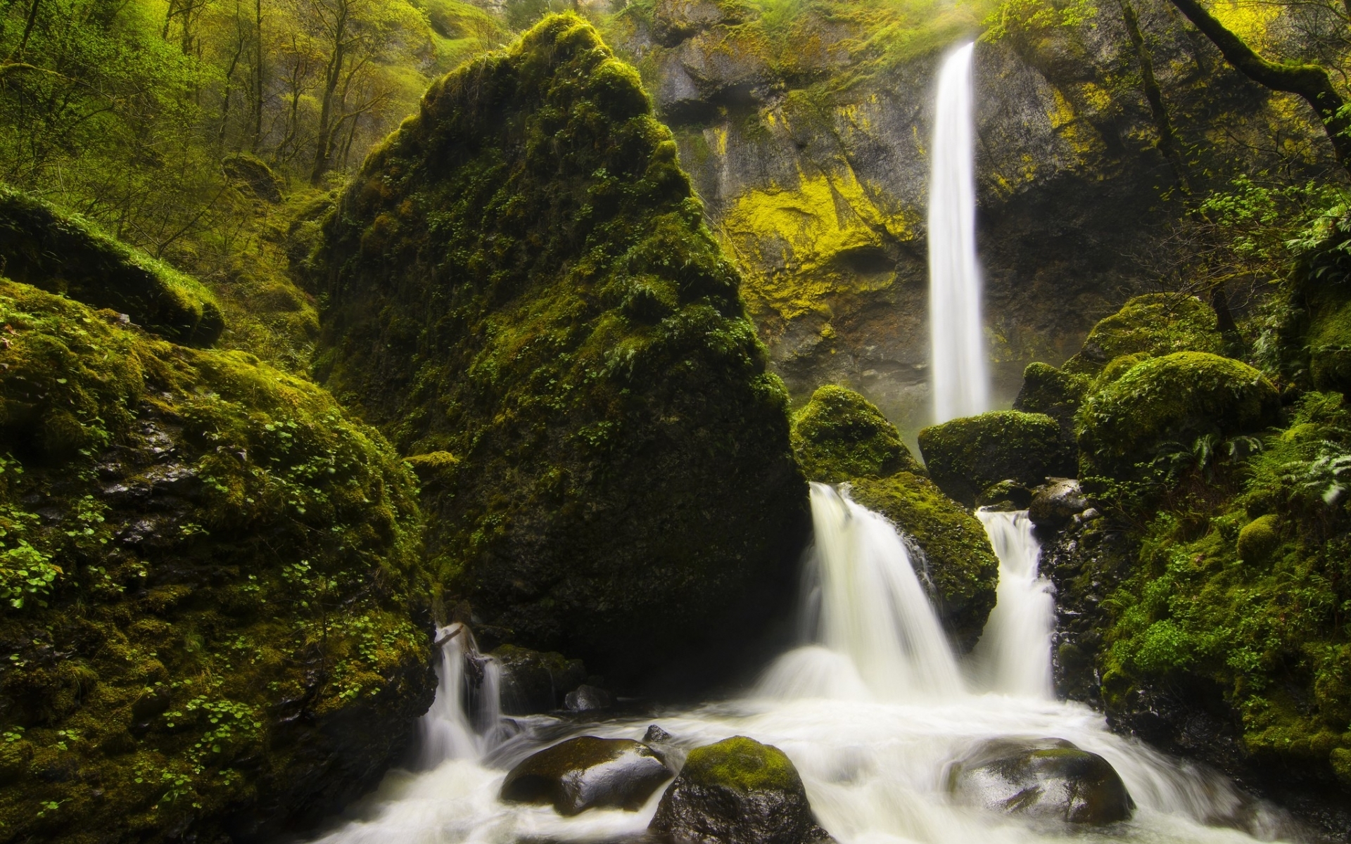 Free download wallpaper Nature, Landscape, Waterfalls on your PC desktop