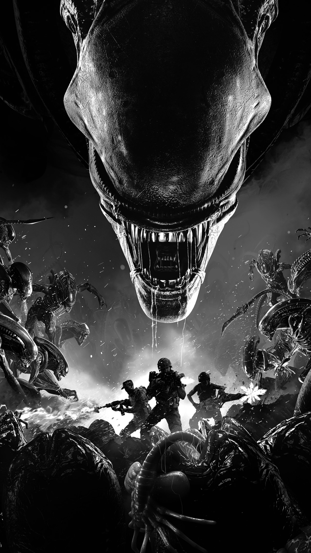 video game, aliens: fireteam elite Phone Background