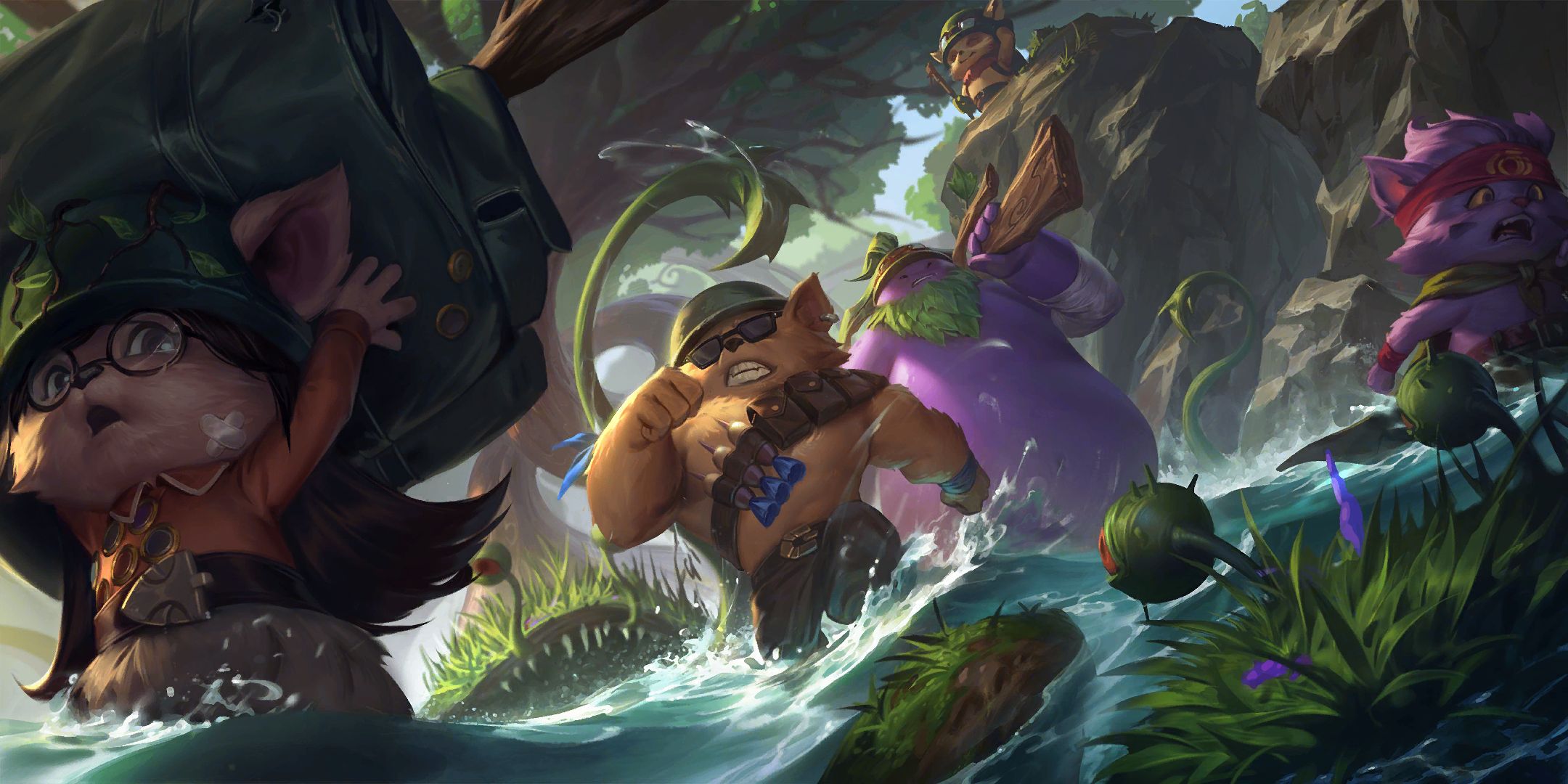 Laden Sie das Computerspiele, Teemo (Liga Der Legenden), Legends Of Runeterra-Bild kostenlos auf Ihren PC-Desktop herunter