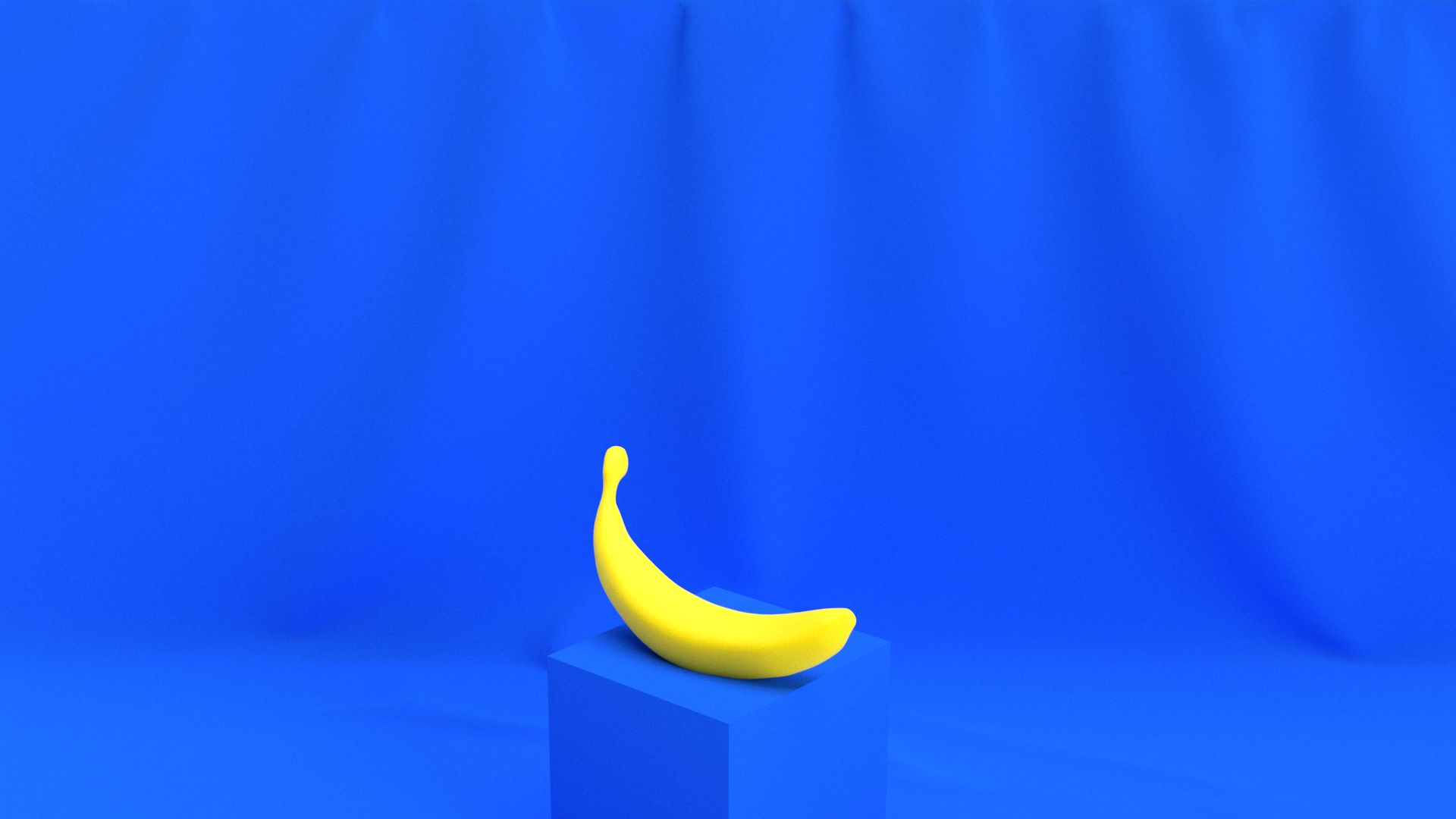 Free download wallpaper 3D, Fruit, Artistic, Banana, 3D Art on your PC desktop